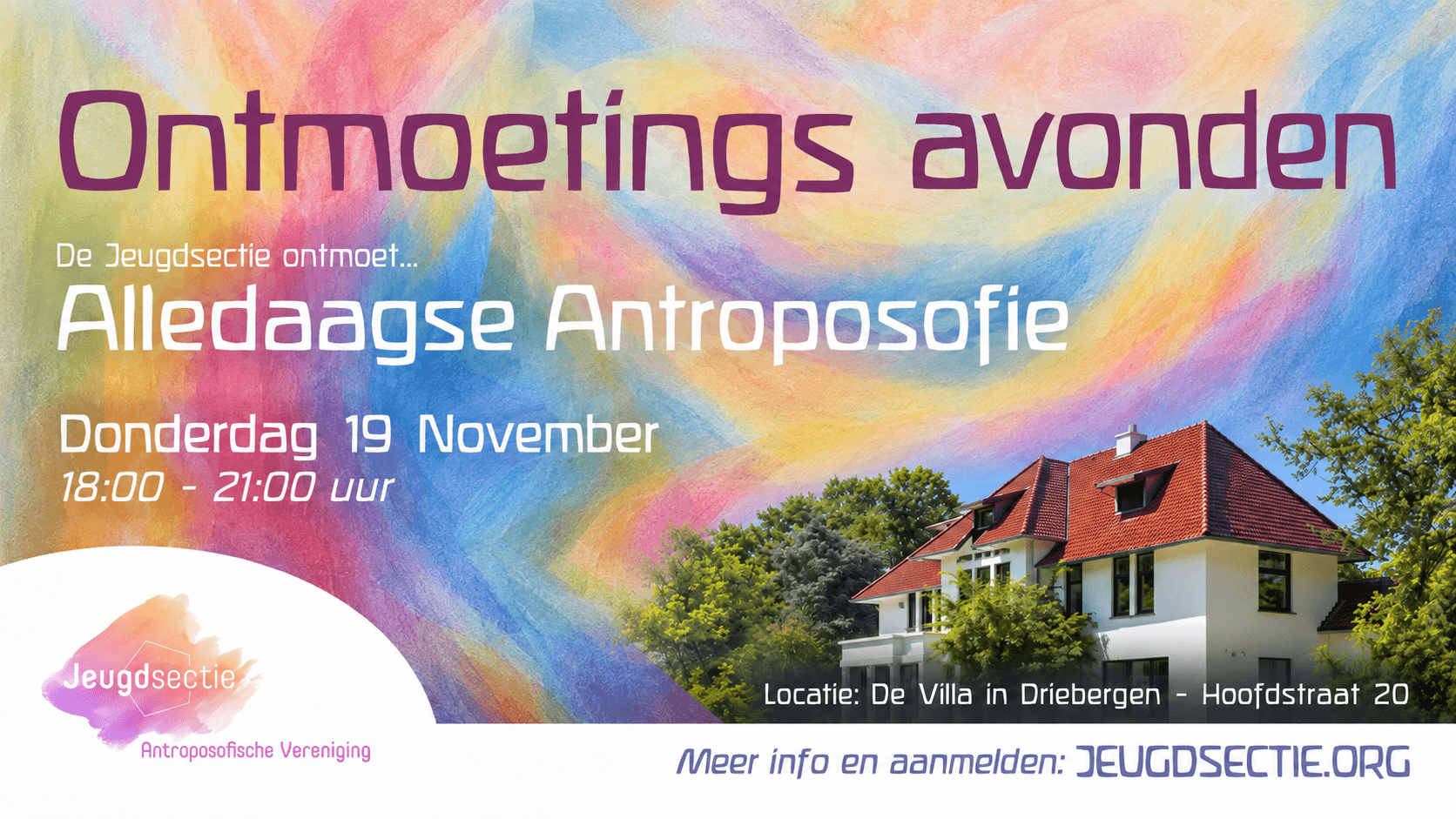 Ontmoetingsavond november: ontmoet Alledaagse Antroposofie